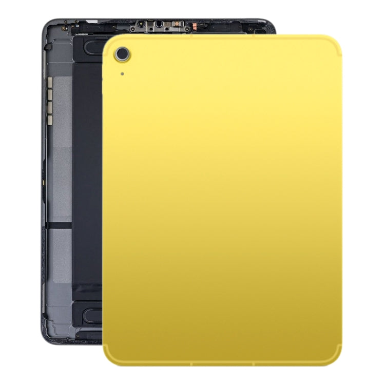 For iPad 10th Gen 10.9 2022 4G Version Battery Back Cover (Yellow) - iPad Parts by PMC TechLife | Online Shopping South Africa | PMC TechLife