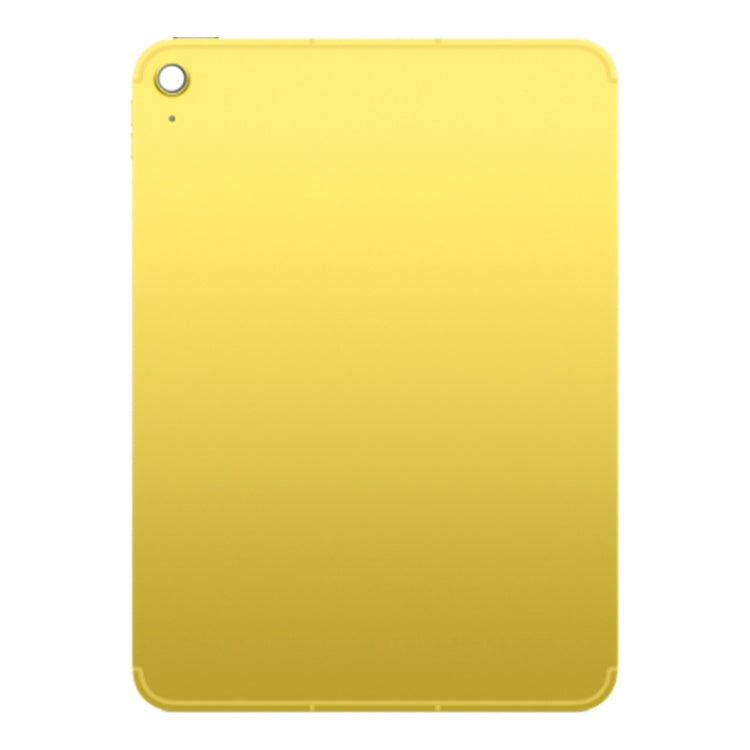 For iPad 10th Gen 10.9 2022 4G Version Battery Back Cover (Yellow) - iPad Parts by PMC TechLife | Online Shopping South Africa | PMC TechLife