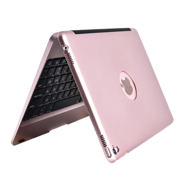 For iPad Pro 9.7 inch / iPAD Air 2 Horizontal Flip Tablet Case + Bluetooth Keyboard(Rose Gold) - For iPad Pro by PMC TechLife | Online Shopping South Africa | PMC TechLife