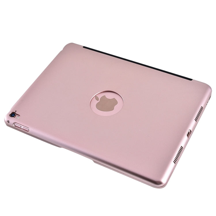 For iPad Pro 9.7 inch / iPAD Air 2 Horizontal Flip Tablet Case + Bluetooth Keyboard(Rose Gold) - For iPad Pro by PMC TechLife | Online Shopping South Africa | PMC TechLife