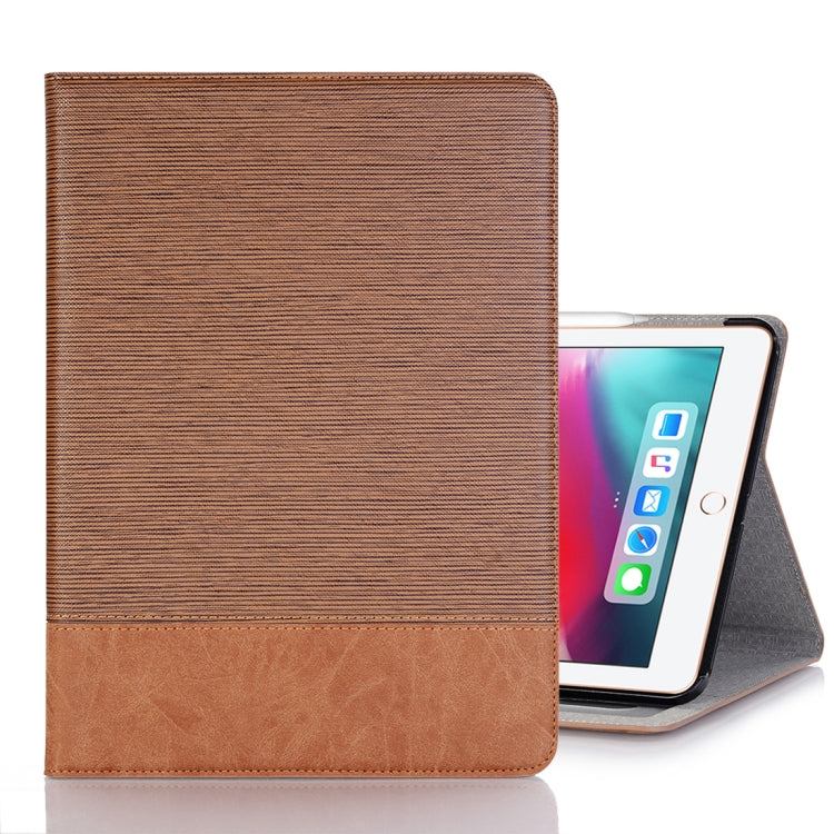 Cross Texture Horizontal Flip PU Leather Case for iPad Air 13 2025 / 2024 / iPad Pro 12.9 inch (2018), with Holder & Card Slots & Wallet (Brown) - iPad Pro 12.9 (2018) Cases by PMC TechLife | Online Shopping South Africa | PMC TechLife | Buy Now Pay Later Mobicred