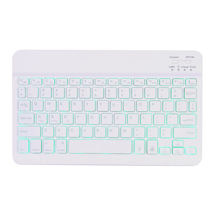X-11BS Skin Plain Texture Detachable Bluetooth Keyboard Tablet Case for iPad Pro 11 inch 2020 / 2018, with Pen Slot & Backlight (Green) - For iPad Pro by PMC TechLife | Online Shopping South Africa | PMC TechLife