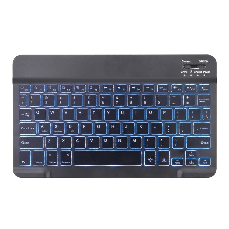 X-11BS Skin Plain Texture Detachable Bluetooth Keyboard Tablet Case for iPad Pro 11 inch 2020 / 2018, with Pen Slot & Backlight (Black) - For iPad Pro by PMC TechLife | Online Shopping South Africa | PMC TechLife