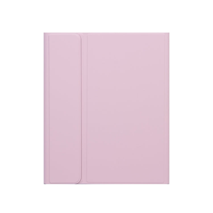 X-11BS Skin Plain Texture Detachable Bluetooth Keyboard Tablet Case for iPad Pro 11 inch 2020 / 2018, with Pen Slot & Backlight (Pink) - free shipping - PMC TechLife - Order now!