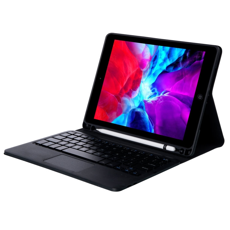 YT11B-A Detachable Candy Color Bluetooth Keyboard Leather Tablet Case with Touch Pad & Pen Slot & Holder for iPad Pro 11 2022 / 2021 / Air 5 / Air 4 (Black) - For iPad Pro by PMC Jewellery | Online Shopping South Africa | PMC Jewellery | Buy Now Pay Later Mobicred