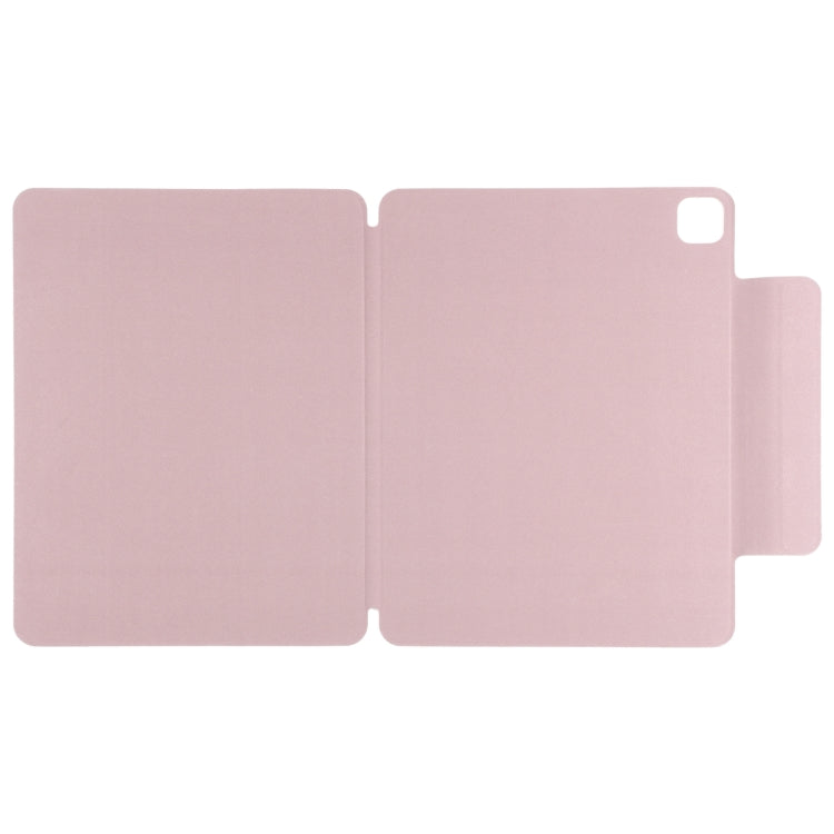 For iPad Air 13 2024 / Pro 12.9 2020 Double-sided Magnetic Flip PU Leather Tablet Case With Holder & Sleep / Wake-up Function(Rose Gold) - iPad Pro 12.9 (2020) Cases by PMC TechLife | Online Shopping South Africa | PMC TechLife | Buy Now Pay Later Mobicred