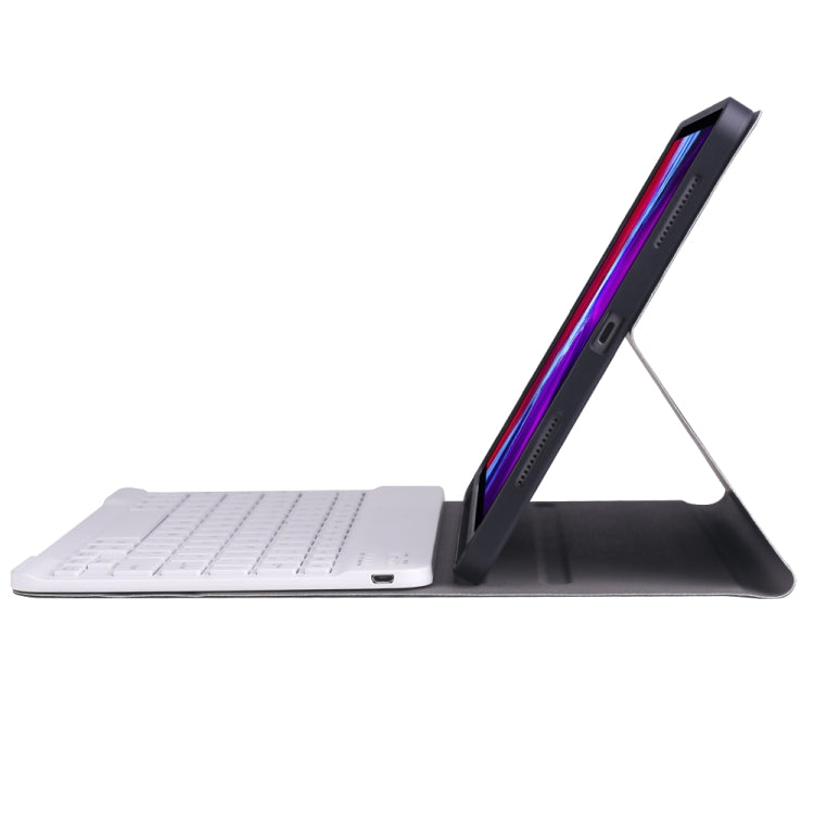 A11B Bluetooth 3.0 Ultra-thin ABS Detachable Bluetooth Keyboard Leather Tablet Case with Holder & Pen Slot for iPad Pro 11 2022 / 2021 / Air 5 / Air 4 (Gold) - For iPad Pro by PMC Jewellery | Online Shopping South Africa | PMC Jewellery | Buy Now Pay Later Mobicred