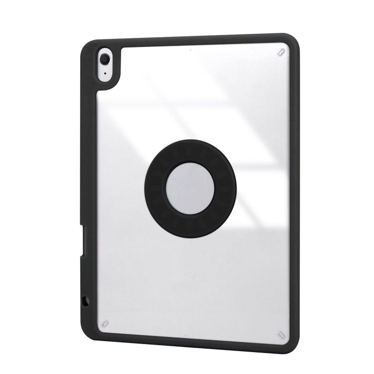 Z102B Pen Slot Bluetooth Keyboard Leather Tablet Case For iPad 10.2 2021/2020/2019 (Black) - For iPad Pro by PMC TechLife | Online Shopping South Africa | PMC TechLife