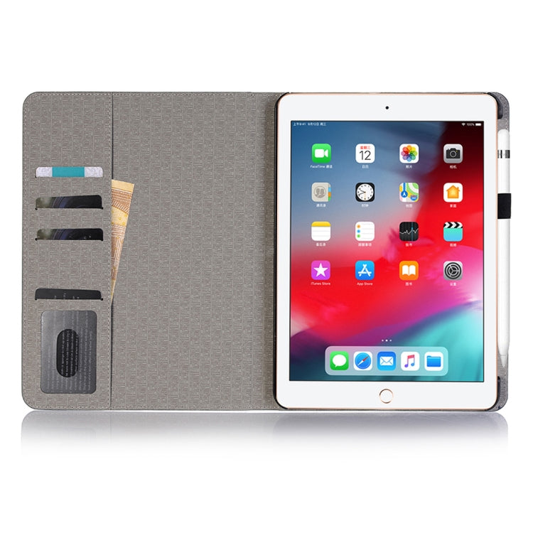 Cross Texture Horizontal Flip PU Leather Case for iPad Air 11 2024 / iPad Pro 11 inch (2018), with Holder & Card Slots & Wallet(Grey) - iPad Pro 11 (2018) Cases by PMC TechLife | Online Shopping South Africa | PMC TechLife | Buy Now Pay Later Mobicred