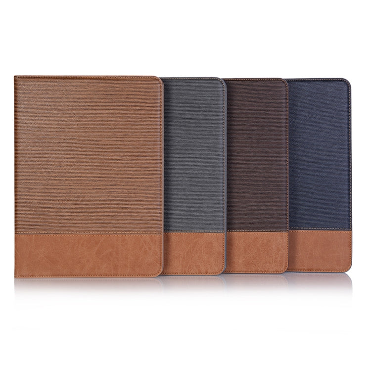 Cross Texture Horizontal Flip PU Leather Case for iPad Air 11 2024 / iPad Pro 11 inch (2018), with Holder & Card Slots & Wallet(Grey) - iPad Pro 11 (2018) Cases by PMC TechLife | Online Shopping South Africa | PMC TechLife | Buy Now Pay Later Mobicred