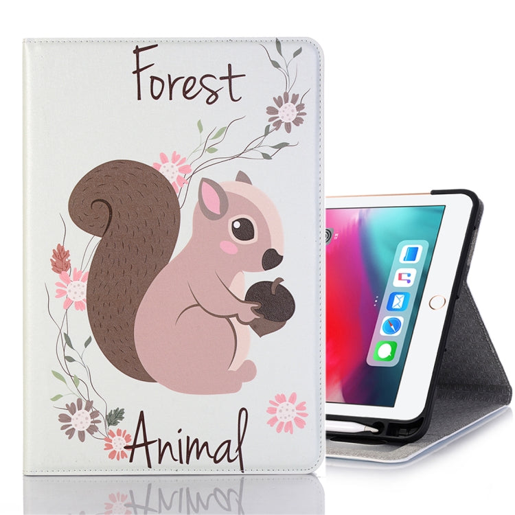 Squirrel Pattern Horizontal Flip Leather Case for iPad Air 11 2024 / iPad Pro 11 inch (2018),with Card Slots & Holder & Wallet & Photo Frame & Pen slot - iPad Pro 11 (2018) Cases by PMC TechLife | Online Shopping South Africa | PMC TechLife | Buy Now Pay Later Mobicred