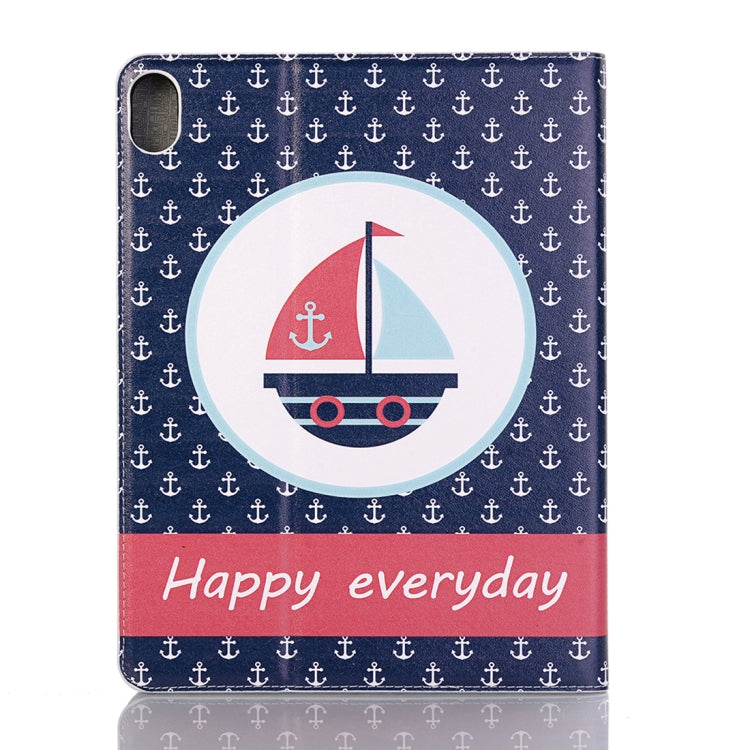 Ship Pattern Horizontal Flip Leather Case for iPad Air 11 2024 / iPad Pro 11 inch (2018),with Card Slots & Holder & Wallet & Photo Frame & Pen slot - iPad Pro 11 (2018) Cases by PMC TechLife | Online Shopping South Africa | PMC TechLife | Buy Now Pay Later Mobicred