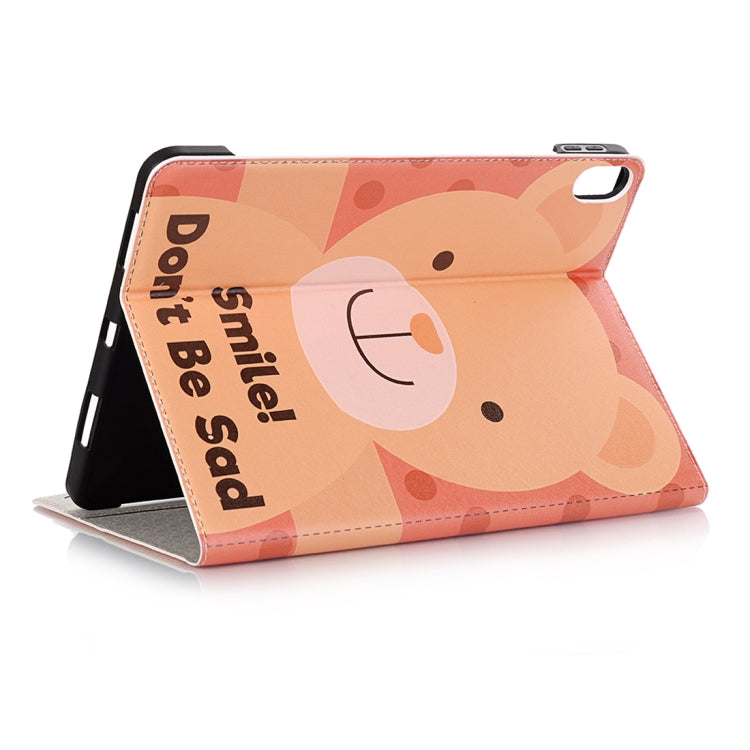 Smile Bear Pattern Horizontal Flip Leather Case for iPad Air 11 2024 / iPad Pro 11 inch (2018),with Card Slots & Holder & Wallet & Photo Frame & Pen slot - iPad Pro 11 (2018) Cases by PMC TechLife | Online Shopping South Africa | PMC TechLife | Buy Now Pay Later Mobicred