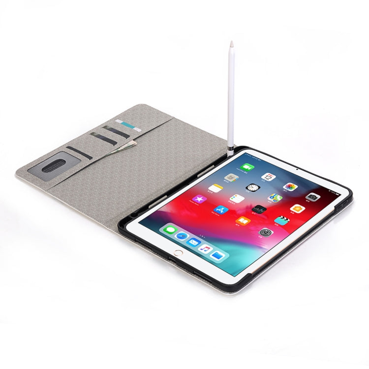 Smile Bear Pattern Horizontal Flip Leather Case for iPad Air 11 2024 / iPad Pro 11 inch (2018),with Card Slots & Holder & Wallet & Photo Frame & Pen slot - iPad Pro 11 (2018) Cases by PMC TechLife | Online Shopping South Africa | PMC TechLife | Buy Now Pay Later Mobicred