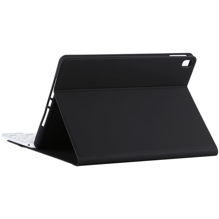 TG11B Detachable Bluetooth White Keyboard + Microfiber Leather Tablet Case for iPad Pro 11 inch (2020), with Pen Slot & Holder (Black) - For iPad Pro by PMC TechLife | Online Shopping South Africa | PMC TechLife