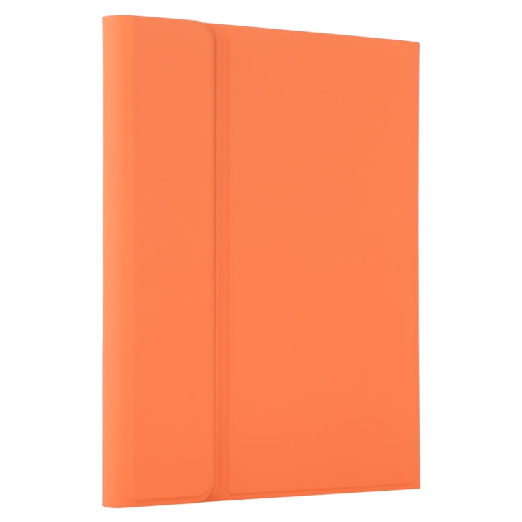 TG11B Detachable Bluetooth Pink Keyboard + Microfiber Leather Tablet Case for iPad Pro 11 inch (2020), with Pen Slot & Holder (Orange) - For iPad Pro by PMC TechLife | Online Shopping South Africa | PMC TechLife