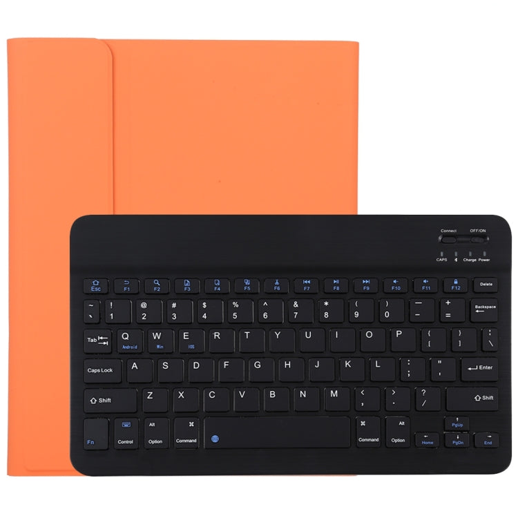 TG11B Detachable Bluetooth Black Keyboard + Microfiber Leather Tablet Case for iPad Pro 11 inch (2020), with Pen Slot & Holder (Orange) - For iPad Pro by PMC TechLife | Online Shopping South Africa | PMC TechLife
