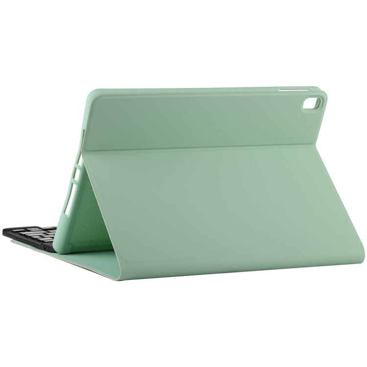 TG11B Detachable Bluetooth Black Keyboard + Microfiber Leather Tablet Case for iPad Pro 11 inch (2020), with Pen Slot & Holder (Green) - free shipping - PMC TechLife - Order now!
