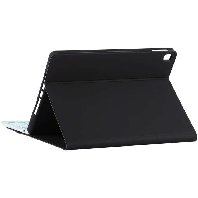 TG11B Detachable Bluetooth Green Keyboard + Microfiber Leather Tablet Case for iPad Pro 11 inch (2020), with Pen Slot & Holder (Black) - For iPad Pro by PMC TechLife | Online Shopping South Africa | PMC TechLife