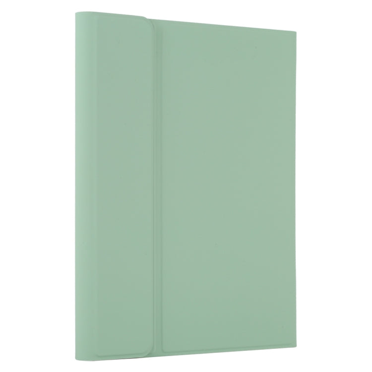 TG11B Detachable Bluetooth Green Keyboard + Microfiber Leather Tablet Case for iPad Pro 11 inch (2020), with Pen Slot & Holder (Green) - For iPad Pro by PMC TechLife | Online Shopping South Africa | PMC TechLife