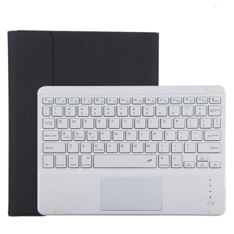 TG11BC Detachable Bluetooth White Keyboard Microfiber Leather Tablet Case for iPad Pro 11 inch (2020), with Touchpad & Pen Slot & Holder (Black) - For iPad Pro by PMC TechLife | Online Shopping South Africa | PMC TechLife