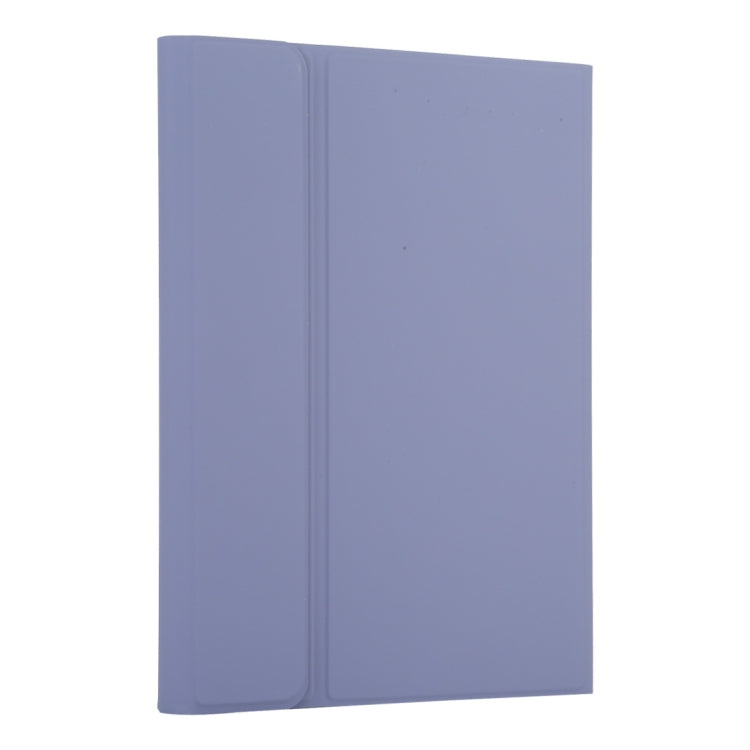 TG11BC Detachable Bluetooth White Keyboard Microfiber Leather Tablet Case for iPad Pro 11 inch (2020), with Touchpad & Pen Slot & Holder (Purple) - For iPad Pro by PMC TechLife | Online Shopping South Africa | PMC TechLife