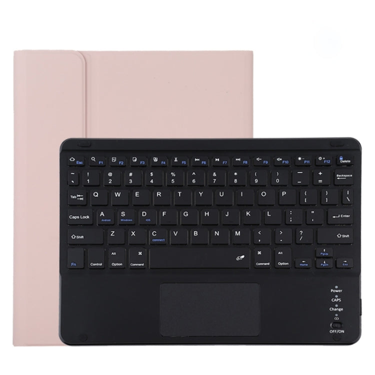 TG11BC Detachable Bluetooth Black Keyboard Microfiber Leather Tablet Case for iPad Pro 11 inch (2020), with Touchpad & Pen Slot & Holder (Pink) - For iPad Pro by PMC TechLife | Online Shopping South Africa | PMC TechLife