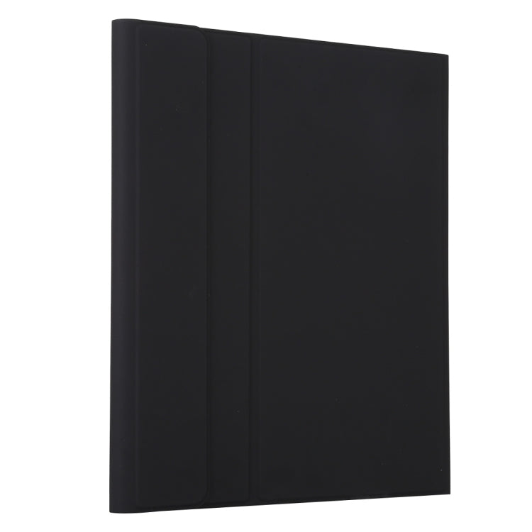 TG11BCS Detachable Bluetooth White Keyboard Microfiber Leather Tablet Case for iPad Pro 11 inch (2020), with Backlight & Touchpad & Pen Slot & Holder (Black) - free shipping - PMC TechLife - Order now!