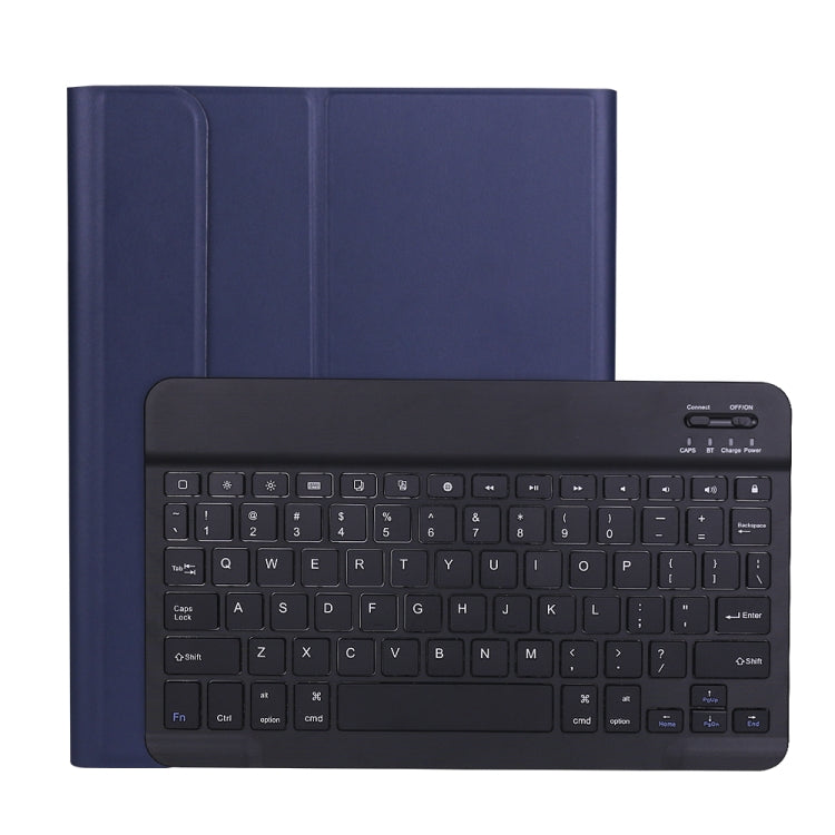 A11B 2020 Ultra-thin ABS Detachable Bluetooth Keyboard Tablet Case for iPad Pro 11 2022 / 2021 / Air4 / Air5, with Pen Slot & Holder (Dark Blue) - free shipping - PMC TechLife - Order now!