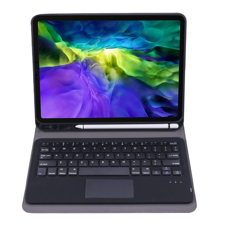 A11B-A 2020 Ultra-thin ABS Detachable Bluetooth Keyboard Tablet Case for iPad Pro 11 inch (2020), with Touchpad & Pen Slot & Holder (Dark Blue) - For iPad Pro by PMC TechLife | Online Shopping South Africa | PMC TechLife