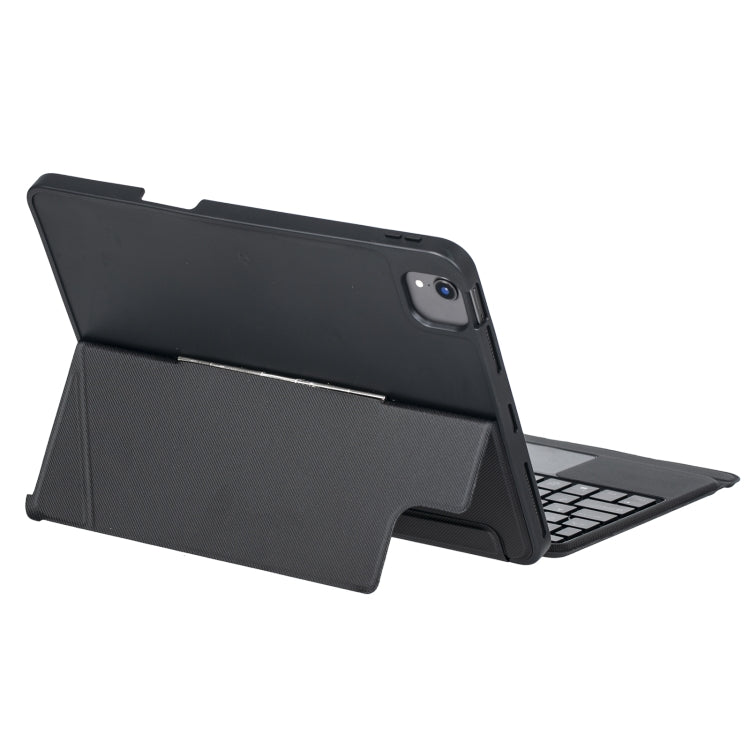 T11-AS For iPad Air 11 2025 / Air 5 / 4 10.9 / Pro 11 2022&2021&2020&2018 Touch Backlight Split Type Bluetooth Keyboard Leather Case - Universal by PMC TechLife | Online Shopping South Africa | PMC TechLife | Buy Now Pay Later Mobicred