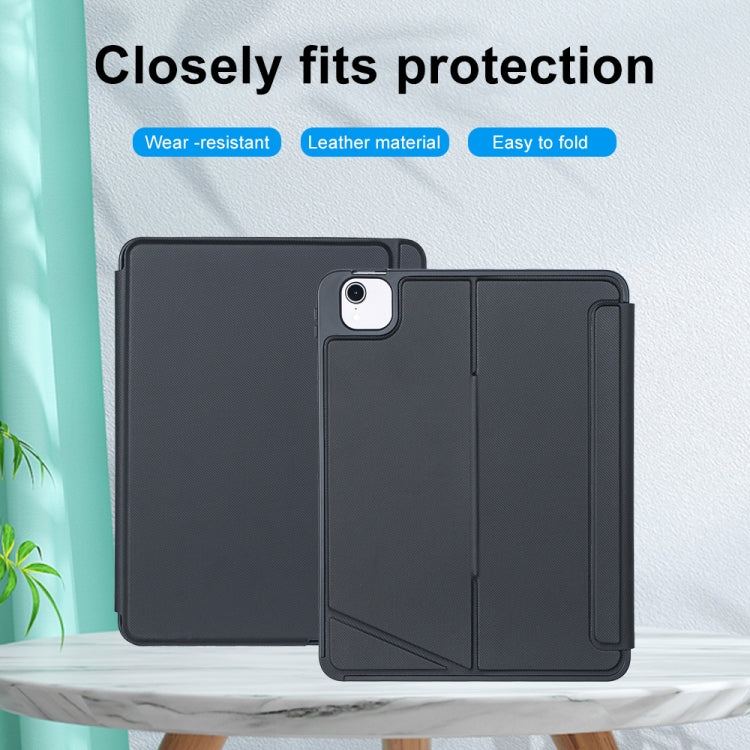 T11-AS For iPad Air 11 2025 / Air 5 / 4 10.9 / Pro 11 2022&2021&2020&2018 Touch Backlight Split Type Bluetooth Keyboard Leather Case - Universal by PMC TechLife | Online Shopping South Africa | PMC TechLife | Buy Now Pay Later Mobicred