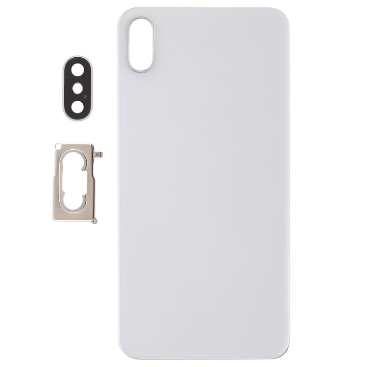 Battery Back Cover with Back Camera Bezel & Lens & Adhesive  for iPhone XS Max(White) - free shipping - PMc TechLife - Order now!