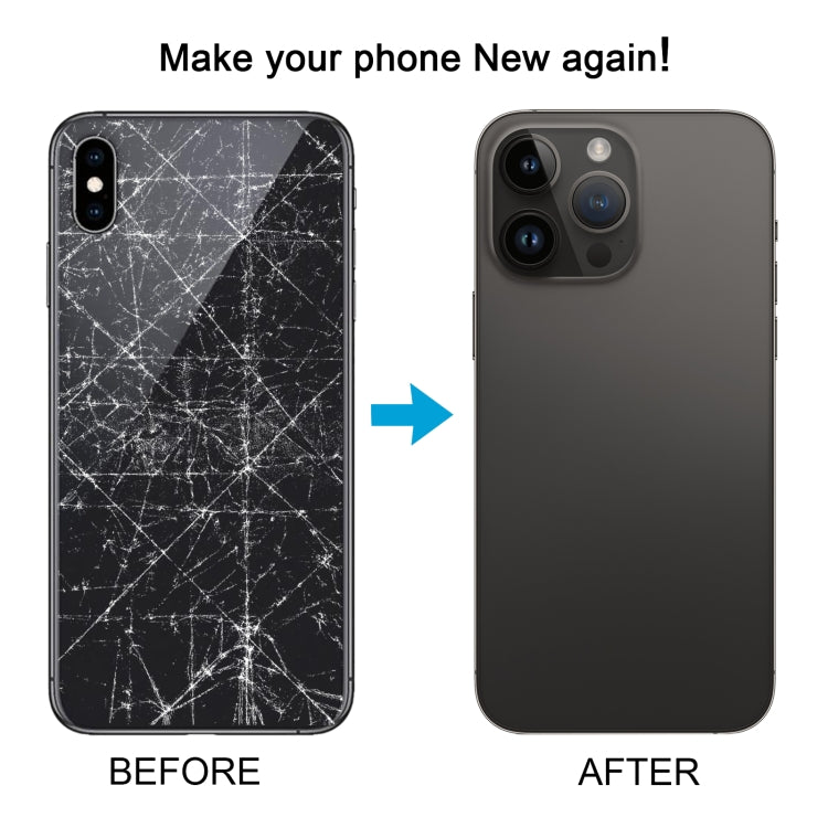 Back Cover with Appearance Imitation of iP14 Pro Max for iPhone XS Max(Black) - Back Cover by PMC Jewellery | Online Shopping South Africa | PMC Jewellery | Buy Now Pay Later Mobicred