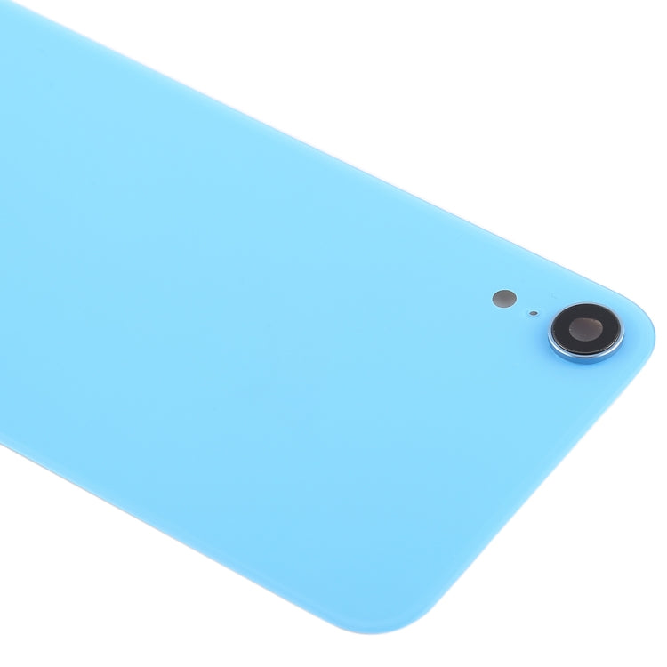 Battery Back Cover with Back Camera Bezel & Lens & Adhesive  for iPhone XR(Blue) - Back Cover by PMc TechLife | Online Shopping South Africa | PMc TechLife | Buy Now Pay Later Mobicred