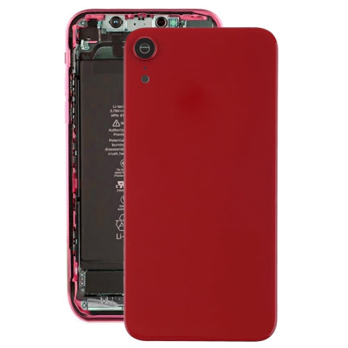 Battery Back Cover with Back Camera Bezel & Lens & Adhesive  for iPhone XR(Red) - Back Cover by PMc TechLife | Online Shopping South Africa | PMc TechLife | Buy Now Pay Later Mobicred