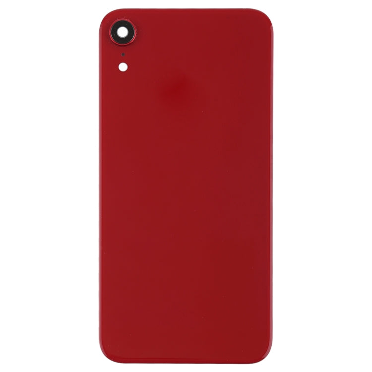 Battery Back Cover with Back Camera Bezel & Lens & Adhesive  for iPhone XR(Red) - Back Cover by PMc TechLife | Online Shopping South Africa | PMc TechLife | Buy Now Pay Later Mobicred