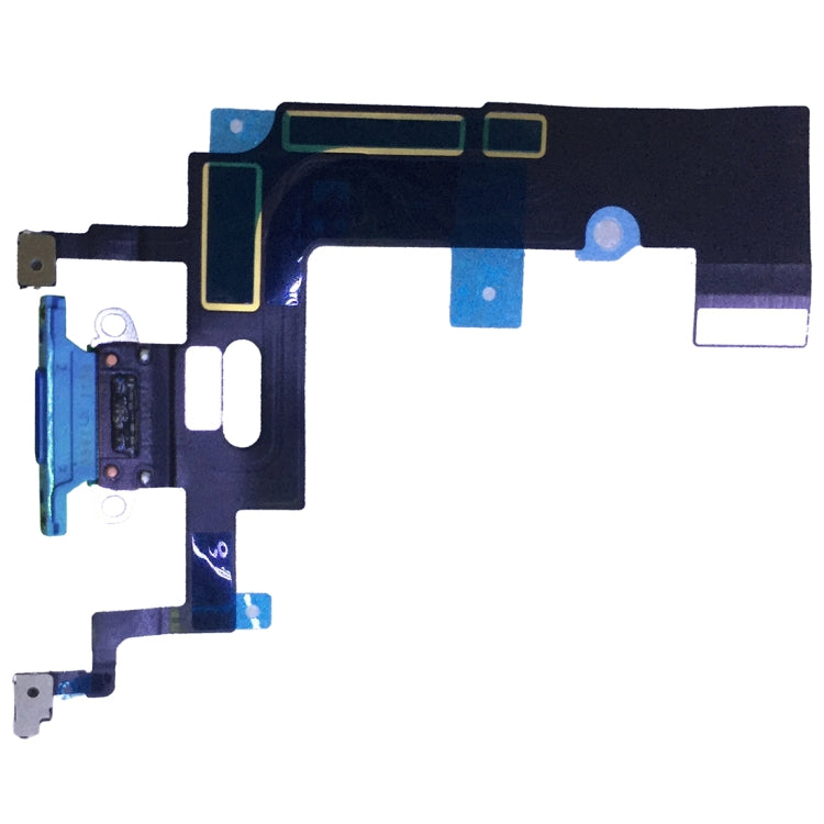 Charging Port Flex Cable for iPhone XR(Blue) - Flex Cable by PMc TechLife | Online Shopping South Africa | PMc TechLife | Buy Now Pay Later Mobicred