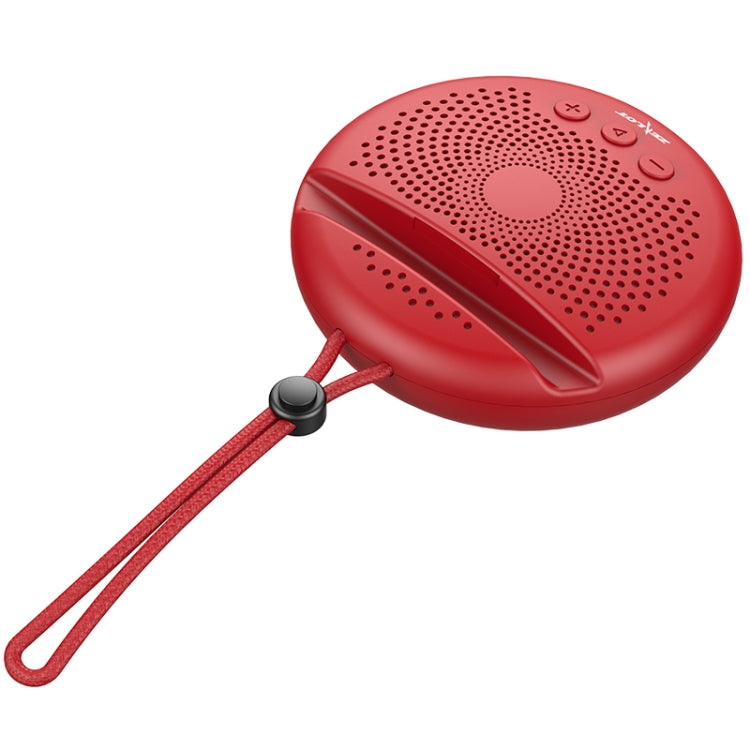 ZEALOT S24 Portable Stereo Bluetooth Speaker with Lanyard & Mobile Card Slot Holder, Supports Hands-free Call & TF Card (Red) - free shipping - PMC Jewellery - Order now!
