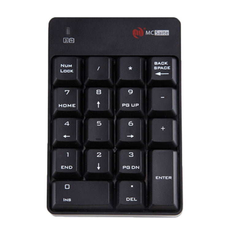 MC Saite SK-51AG 2 in 1 2.4G USB Numeric Wireless Keyboard  & Mini Calculator for Laptop Desktop PC(Black) - free shipping - PMC Jewellery - Order now!
