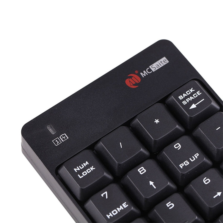 MC Saite SK-51AG 2 in 1 2.4G USB Numeric Wireless Keyboard  & Mini Calculator for Laptop Desktop PC(Black) - free shipping - PMC Jewellery - Order now!