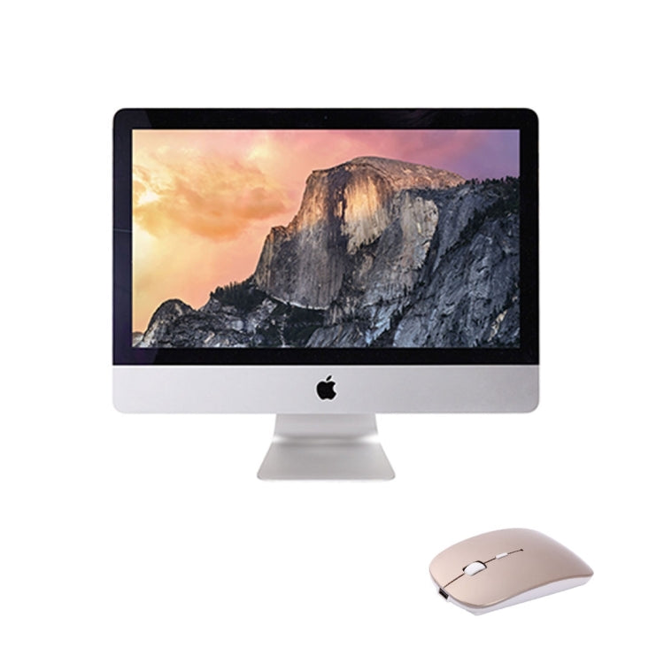 MC-008 Bluetooth 3.0 Battery Charging Wireless Mouse for Laptops and Android System Mobile Phone (Gold) - free shipping - PMC Jewellery - Order now!