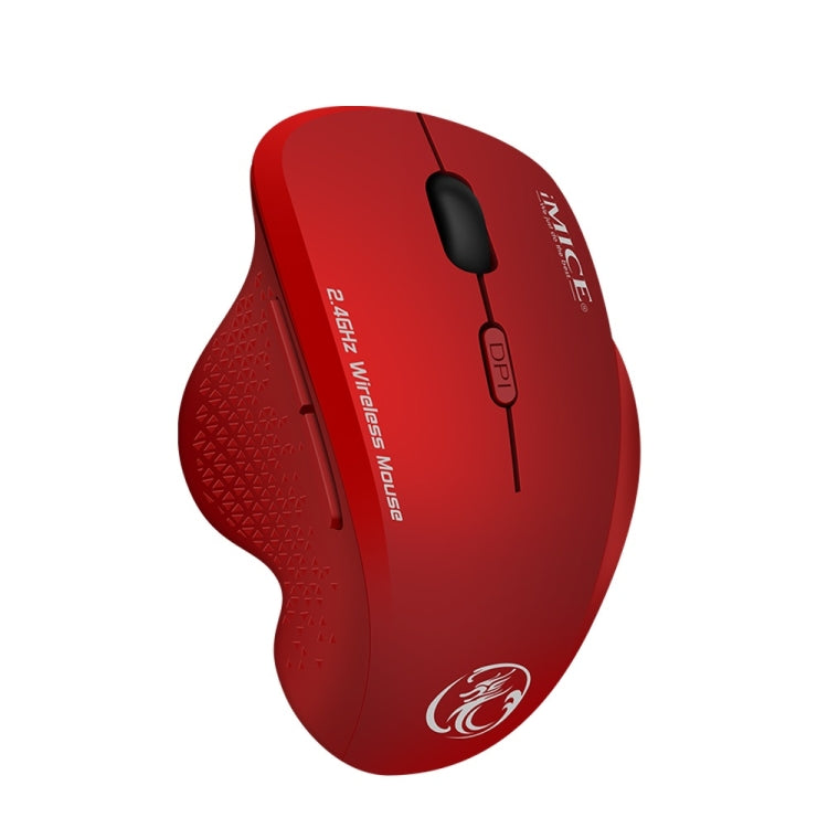 iMICE G6 Wireless Mouse 2.4G Office Mouse 6-button Gaming Mouse(Red) - free shipping - PMC TechLife - Order now!