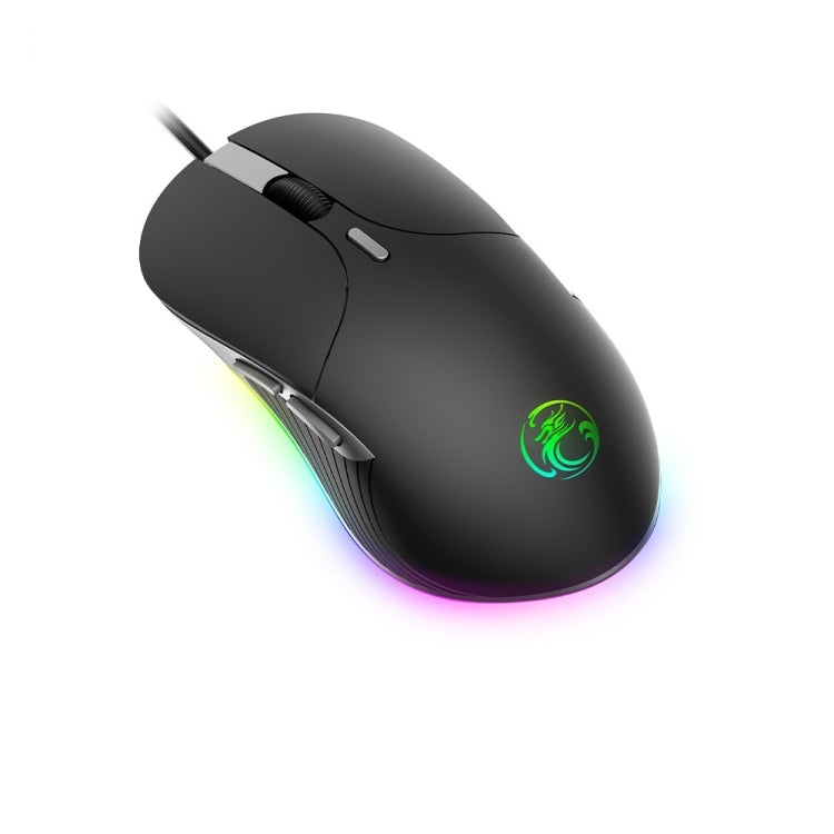 iMICE X6 Wired Mouse  6-button Colorful RGB Gaming Mouse(Black) - free shipping - PMC Jewellery - Order now!