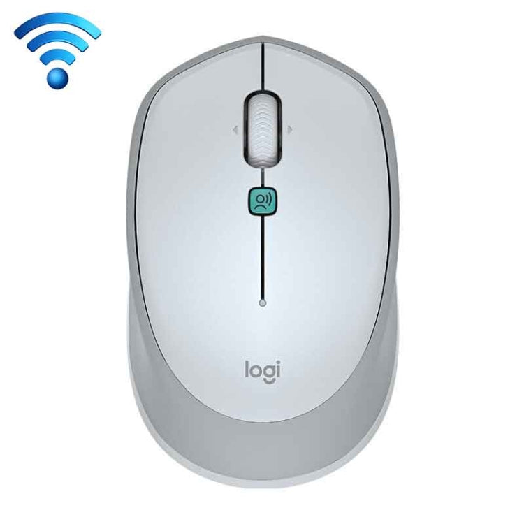 Logitech Voice M380 4 Buttons Smart Voice Input Wireless Mouse (Silver Grey) - free shipping - PMC Jewellery - Order now!