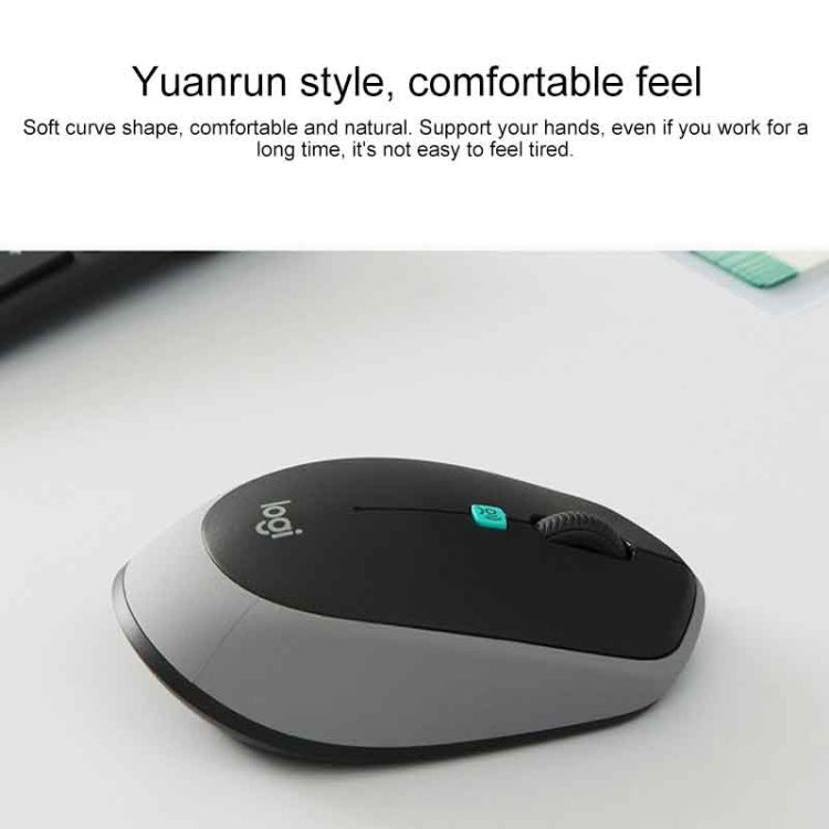 Logitech Voice M380 4 Buttons Smart Voice Input Wireless Mouse (Silver Grey) - free shipping - PMC Jewellery - Order now!