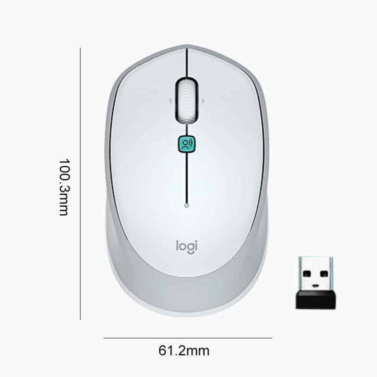 Logitech Voice M380 4 Buttons Smart Voice Input Wireless Mouse (Silver Grey) - free shipping - PMC Jewellery - Order now!