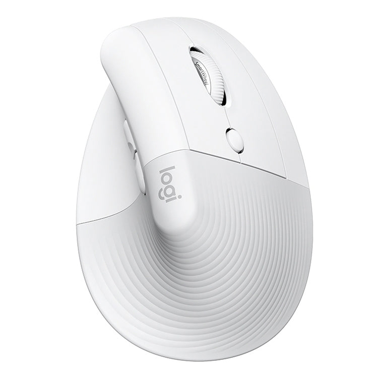 Logitech Lift Vertical 1000DPI 2.4GHz Ergonomic Wireless Bluetooth Dual Mode Mouse (White) - free shipping - PMC Jewellery - Order now!