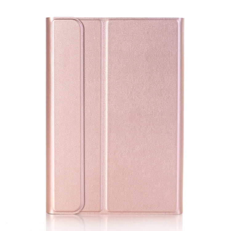 A0M5 Detachable Bluetooth Keyboard + Ultrathin Horizontal Flip Leather Tablet Case for Huawei MediaPad M5 & Honor Tab 5 8 inch, with Holder(Rose Gold) - Huawei Keyboard by PMC TechLife | Online Shopping South Africa | PMC TechLife
