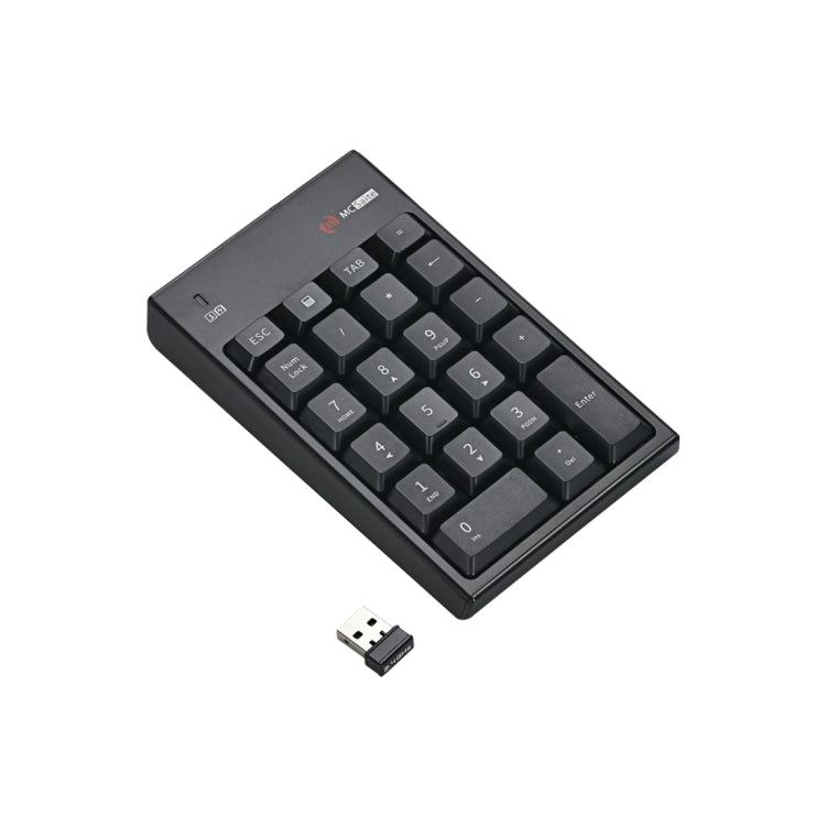 MC Saite MC-61CB 2.4GHz Wireless Mouse + 22 Keys Numeric Pan Keyboard with USB Receiver Set for Computer PC Laptop (Black) - free shipping - PMC Jewellery - Order now!